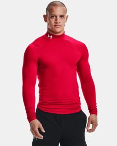 UA Coldgear Compression Mock - Red