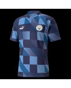Puma Man City Prematch Jersey - Blue