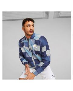 Puma Man City Prematch Jacket - Grey