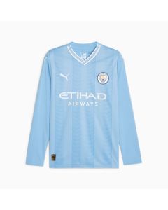 Puma Man City Home LS Jersey 23 - Blue