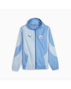 Puma Man City Prematch Men's Jacket - Blue