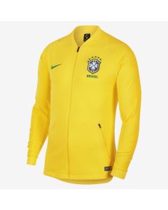 Nike Brasil Anthem Mens Jacket - Gold/Green