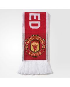 adidas Manchester United Scarf 2017/18 - Red