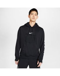 Nike F.C. Men's Pullover Fleece Hoodie- Black