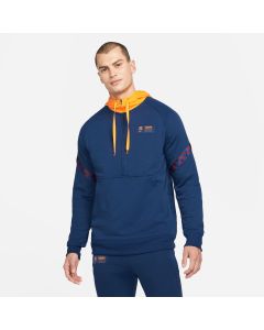Nike FC Barcelona Fleece Hoody - Blue