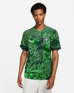 Nike Nigeria Home Jersey 2022 - Green