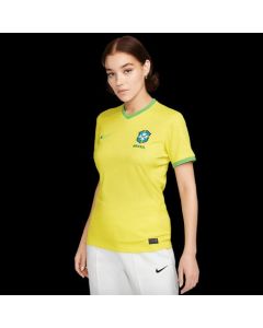 Brasil Womens Home Jersey 2023 - Gold