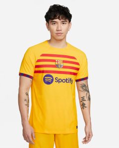 Nike FCB Men's Authentic 4th - Yellow