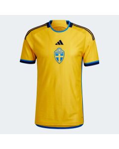 Adidas Sweden Mens Home Jsy - Yellow