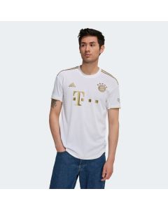 Adidas Bayern Away Auth Jersey - White