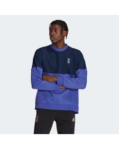 Adidas AFA DNA CR Sweatshirt - Navy