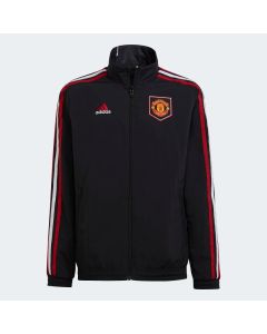 Adidas MUFC Youth Anthem Jkt - Black