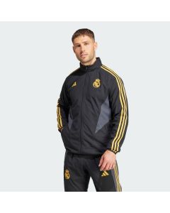 Adidas Real Madrid Anthem Jkt - Black