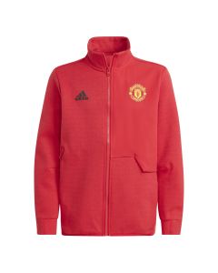 Adidas MUFC Youth Anthem Jkt - Red