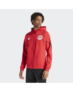 Adidas Red Bulls Anthem Jacket - Red