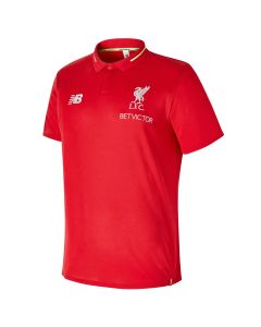 New Balance Liverpool Leisure Essential Polo - Red