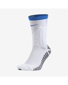Nike Strike Hypervenom Crew Socks - Wht/Grey/Blue